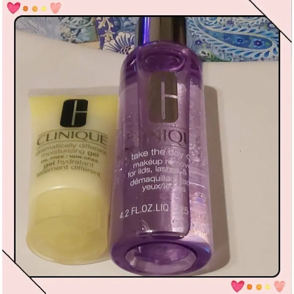 Clinique Take the Day Off Moisturizer & Dramatically Different Moisture Gel Duo
